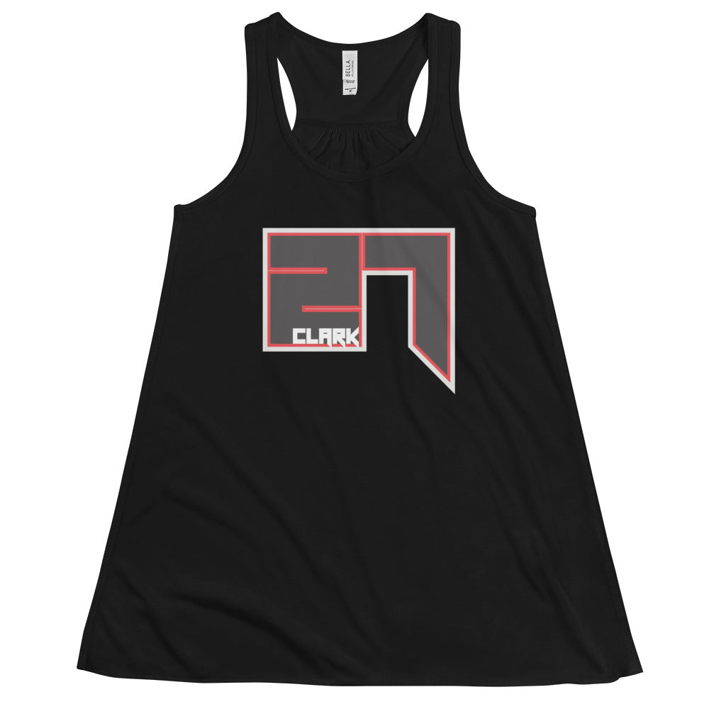 Chris Clark Women's Flowy Racerback Tank